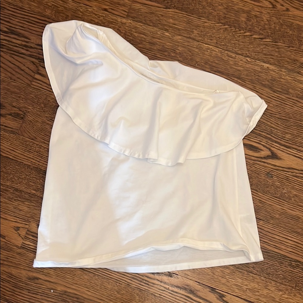 White Off-Shoulder Top